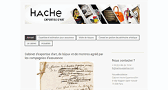 Desktop Screenshot of hache-expertise.com